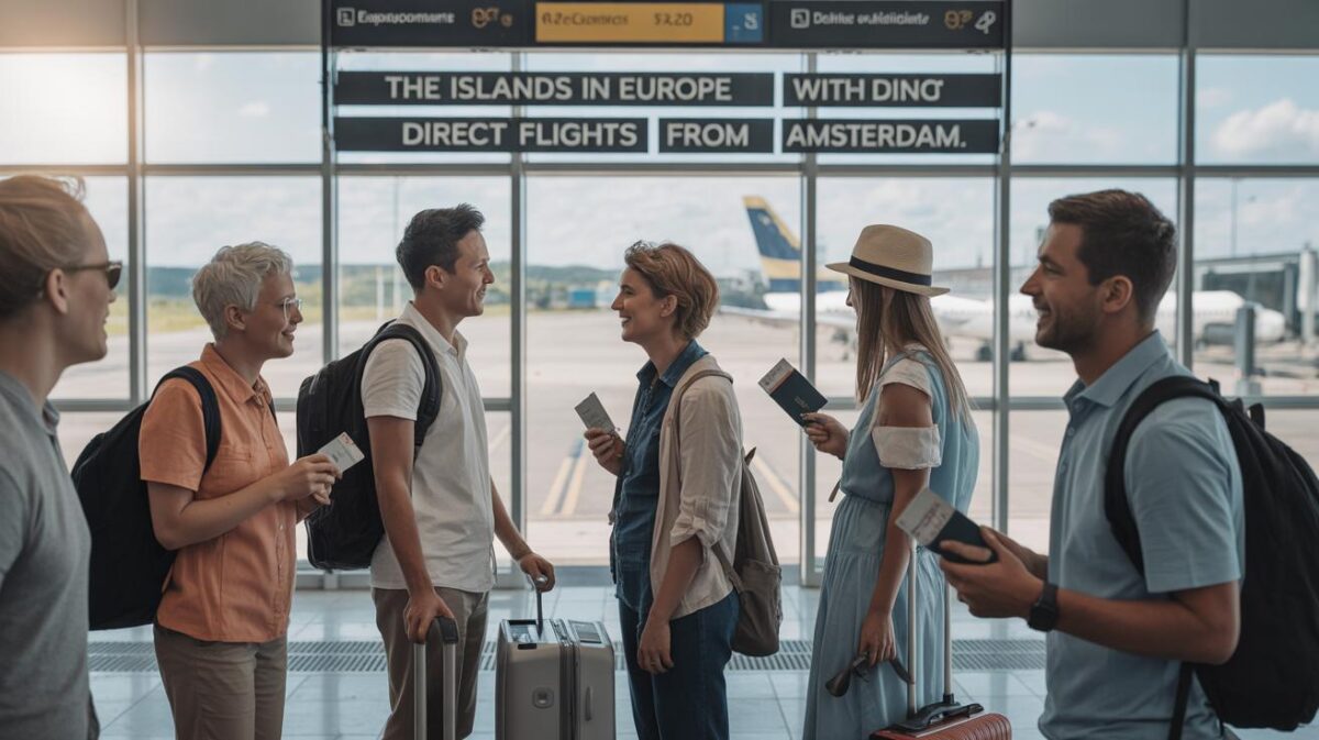 De eilanden in Europa met directe vluchten vanaf Amsterdam