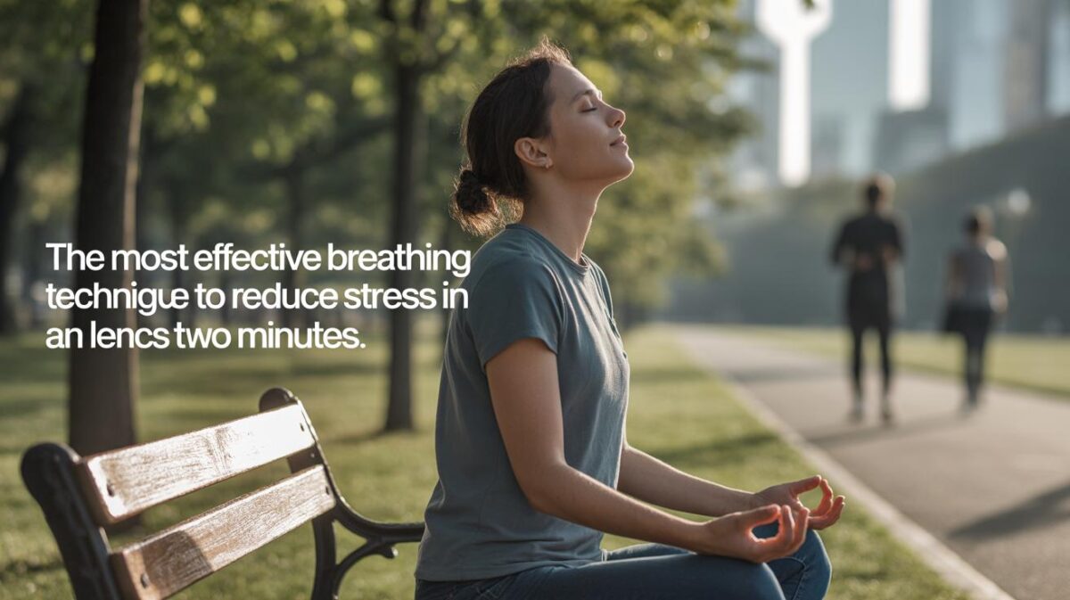 De meest effectieve ademhalingstechniek om stress in minder dan twee minuten te verminderen